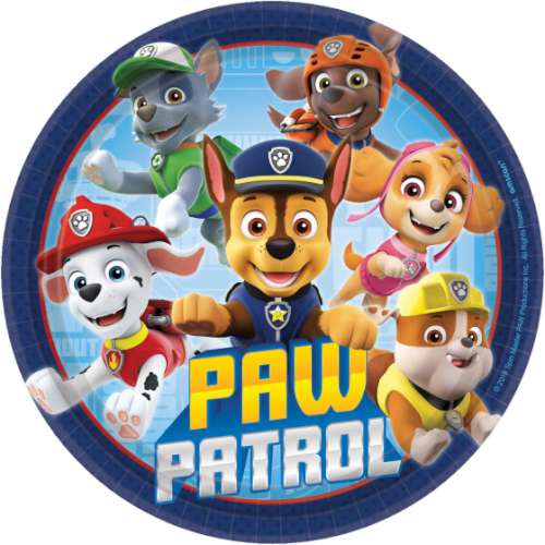 Paw Patrol Adventures Lunch Plates - Click Image to Close